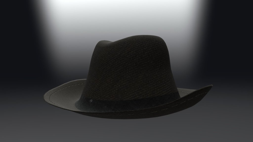 Cowboy hat, wild western asset 3d model
