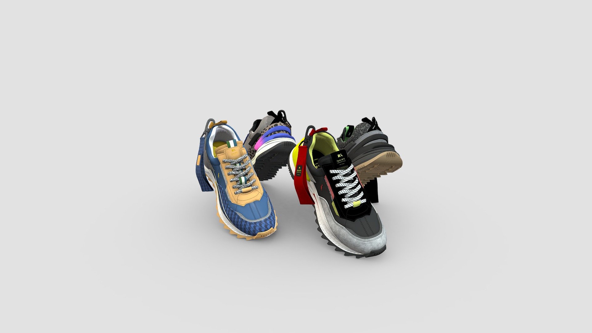 Reserva Sneaker - SPRIZ NFT - 3D model by Harpia Studio (@harpiastudio) 3d model