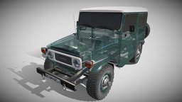 Toyota Land Cruiser FJ 40 with Chassis