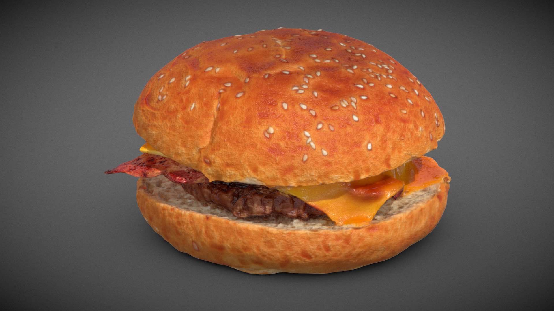 Photogrammetry scan of this Smashed Beacon and Cheese Burger  based on 289 pictures.
Quad retopology with 4K PBR  Texture, gameready asset lowpoly 3d model