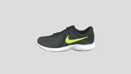 Nike Revolution 4 黑黄_908988-007