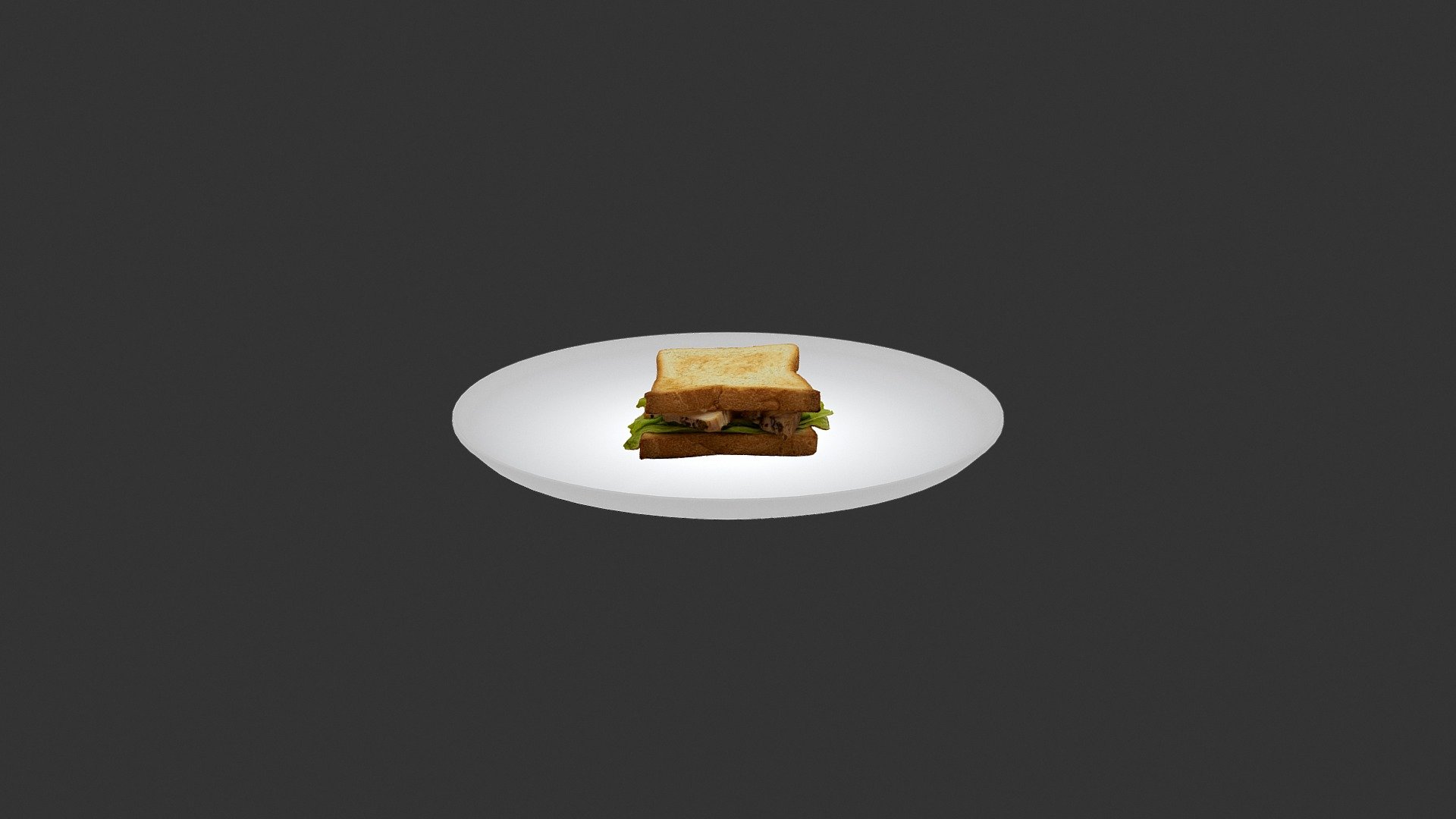 Sandwich Chicken - 3D model by alex.alexandrov.a 3d model