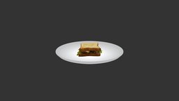 Sandwich Chicken sandwich, photogrammetry, 3dmodel