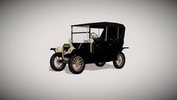 Ford Model T by Rob Mikelsons ford, antique, stylised, car