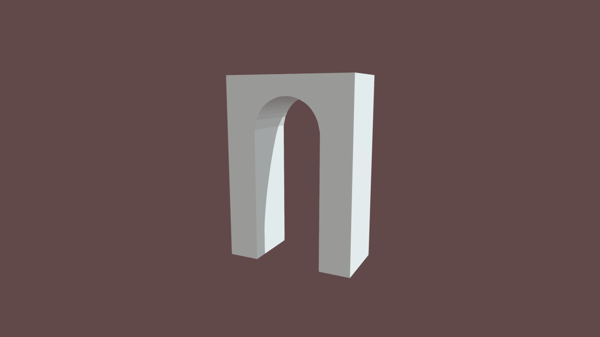 A simple Arch with a square top. UV-Mapping is already included, so that you can put any texture on it.

Part of the “Shrimple Parts” collection 3d model
