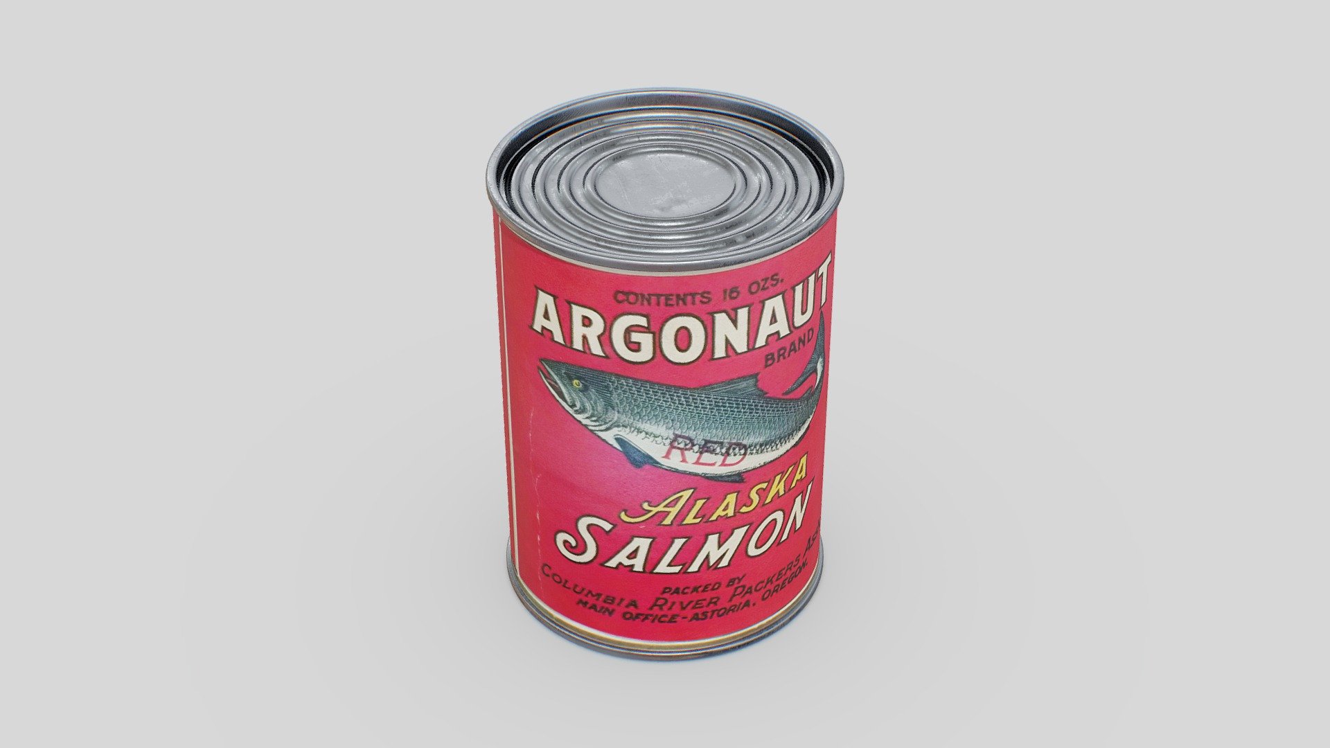 Free download：www.freepoly.org - Canned fish-Freepoly.org - Download Free 3D model by Freepoly.org (@blackrray) 3d model
