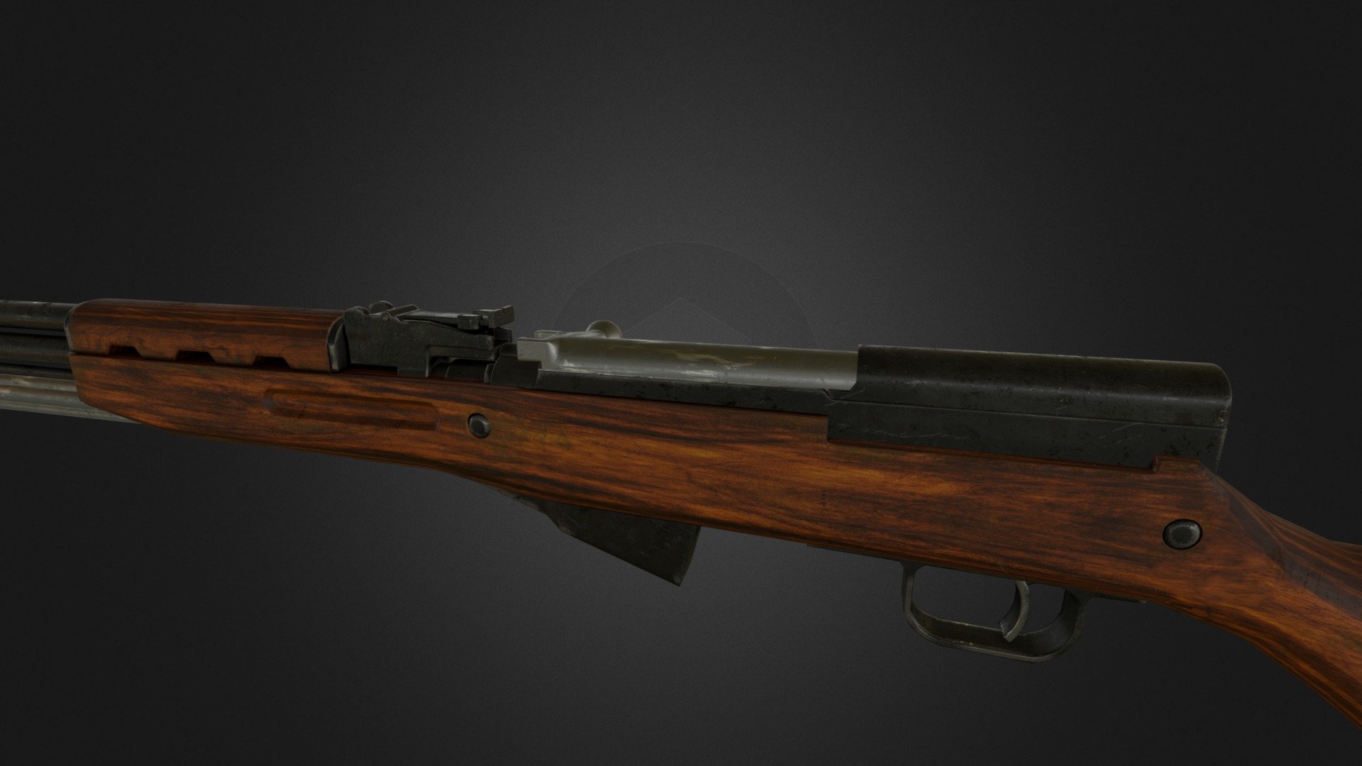 SKS rifle - SKS - 3D model by maxivz94 3d model