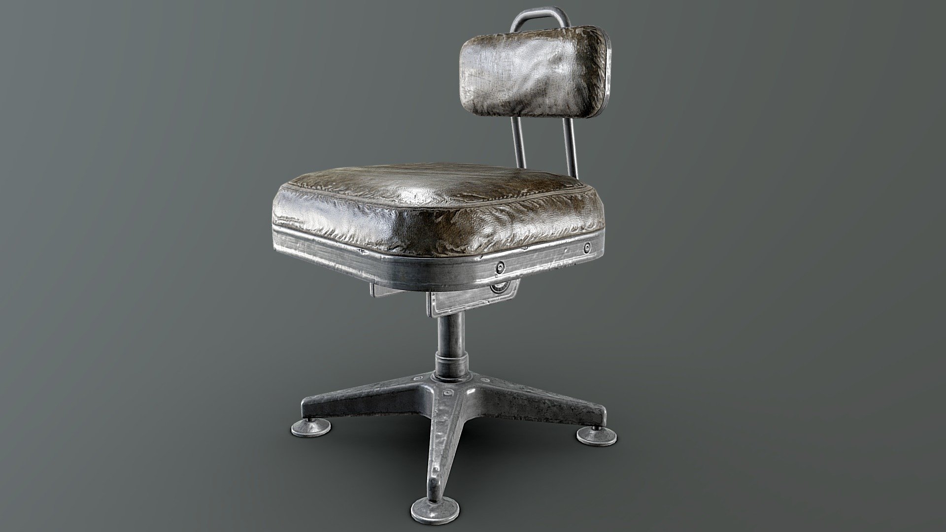 This is an asset of an upcoming Fallout 4 mod of mine, where I will make a bunch of placeable Fallout 3 Furniture for the Fallout 4 workshop mode. This asset is a remake of the Office Chair asset from Fallout 3. This model was created from the ground up with a modern PBR workflow, whilst making sure to stick to the original cool design of the game.

-PBR - Metallic Roughness - 4k 8 Bit Dithering - Fallout 3 - Office Chair - Mod Remake - Buy Royalty Free 3D model by AidanWatts3D (@AidanWatts_3D) 3d model