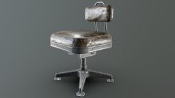 Fallout 3 office, leather, seat, mod, furniture, bethesda, officechair, metal, 1950s, fallout3, falloutnewvegas, chair, fallout, metalchair