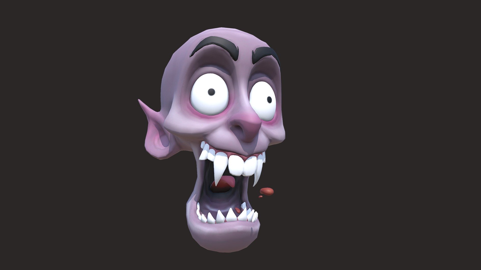 reference https://www.instagram.com/p/CoCtsiXIHe_/ - skull_Monstar - 3D model by snjvsngh_negi 3d model