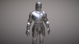 Medieval Knight Armor armor, european, medieval, historical, chivalry, reenactment, 3dmodel, knight, history, historical-recreation