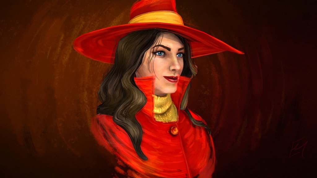 Where in the world is Carmen Sandiego?

Everyday in my childhood, I whatched in TV this series, amazed by this charismatic woman.
Since I discover the art of Miki Bencz I decided to try to paint a 3D model like 2D concept art, to practize modelling and to found new way to texturize, and Carmen was a perfect character to enjoy and learning a lot :)

I used here Zbrush, 3D Max, Maya, 3D Coat and Photoshop 3d model