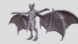 Feral Vampire bat, vampire, creature, monster, winged-creature