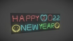 Happy New Year resolution, 3dart, happy-new-year, substancepainter, maya, 3dmodel