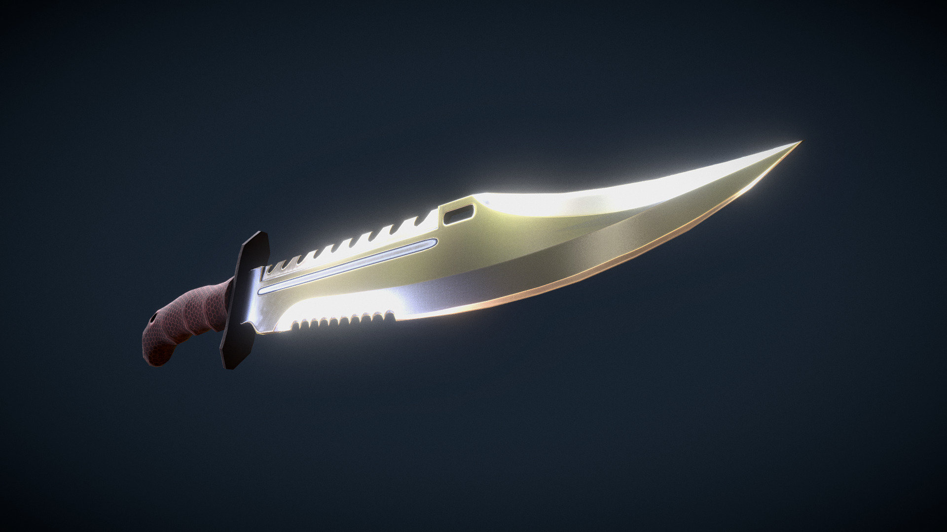 Knife - 3D model by Szarak (@szara90) 3d model