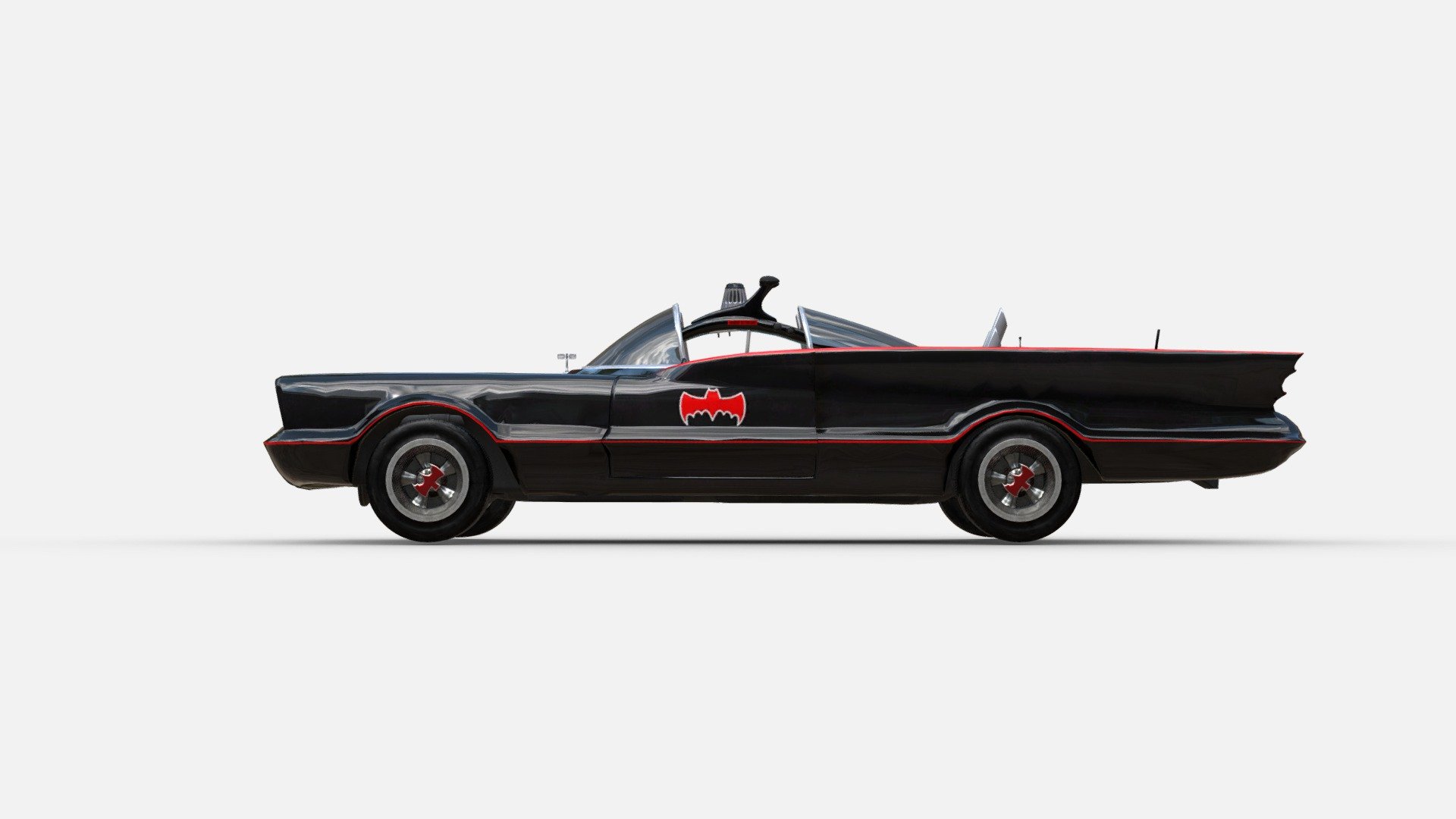 See all collection: - 3d Model Replica Batmobil 1966 VR Ready - Buy Royalty Free 3D model by zizian 3d model