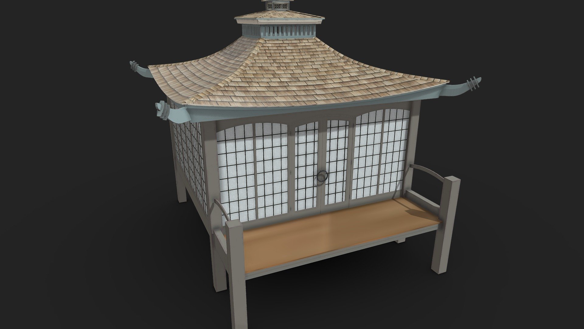 Tea House - Buy Royalty Free 3D model by yankobe (@yankobe.do) 3d model