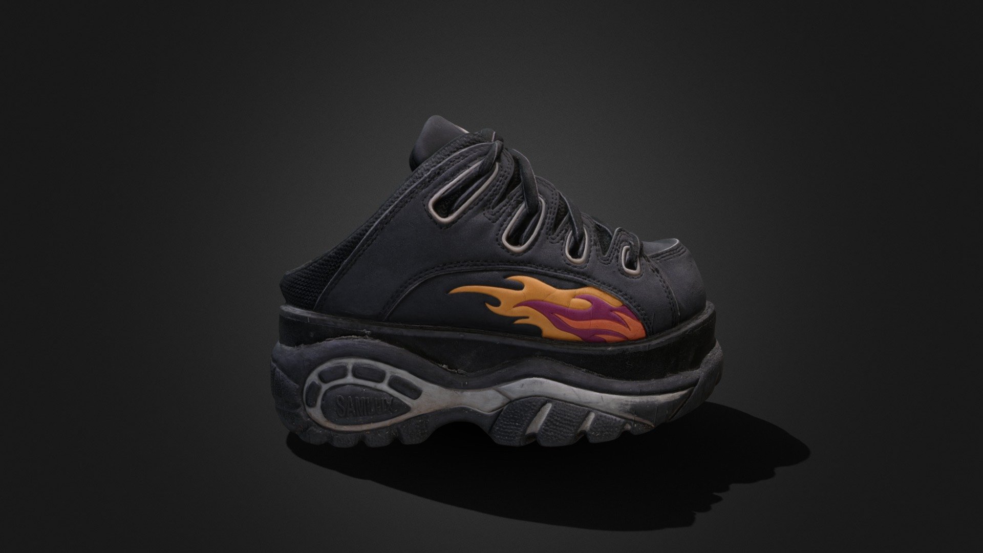 Samlux platform trainers from the 2000s 3d model