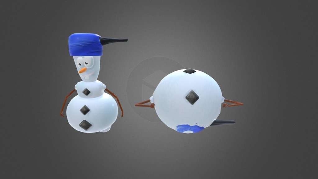 A Snowman made for the #UE4 December Gamejam 2016 with the topic &ldquo;Snowball Effect
