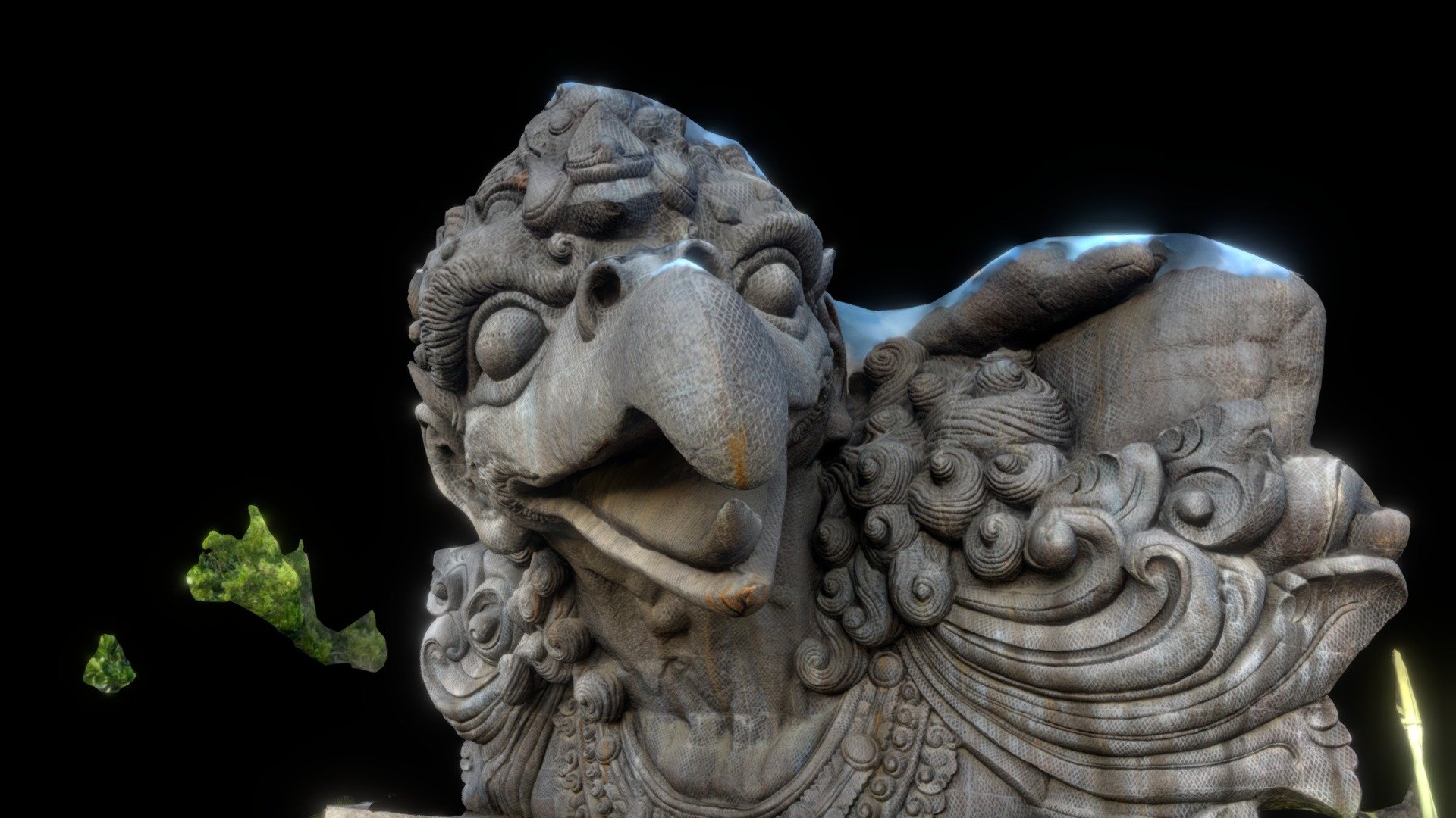 please indicate the authorship
3D model of the statue of Garuda Wisnu Kencana, a massive statue of a half-man, half-bird creature that is located in Bali, Indonesi. The statue is also a symbol of Balinese culture and heritage, and it is a popular tourist destination.

I hope this is helpful! - The Guardian - Buy Royalty Free 3D model by Roman Rö (@romanro) 3d model