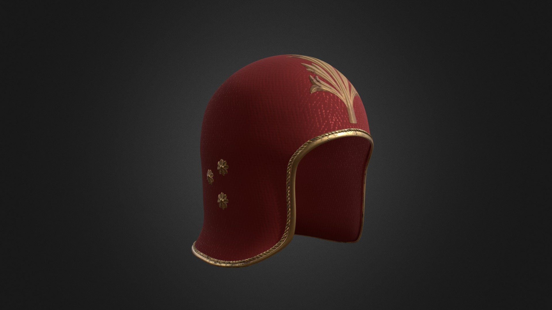 A renaissance period helmet based on the Venetian style found in the Arsenale 3d model
