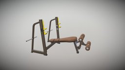 OLYMPIC DECLINE BENCH fitness, equipment, dhz