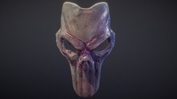 Death Mask AR face filter helloween, augmentedreality, ar, mask, gameart, skull