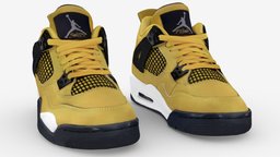 Nike Air Jordan 4 Retro Tour Yellow people, urban, secondlife, ar, shoes, imvu, sl, nike, trainer, footwear, tactical, sneaker, adidas, yeezy, sims, jordan, streetwear, shoescan, nft