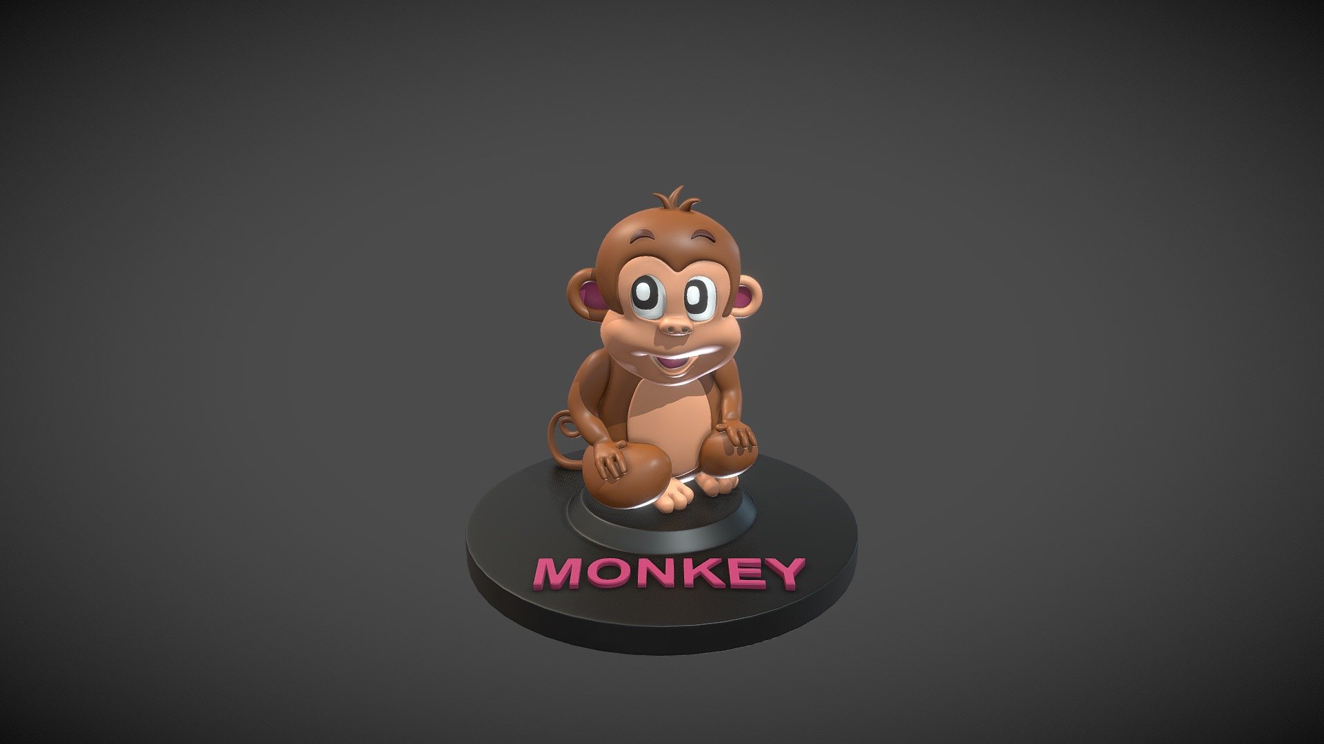 Monkey Statue Modeled and rendered in Blender.

3D Printable Model.

Object Height : 5 Inches.

Statistics:-
Vertices : 82352
Edges : 164560
Faces : 82280
Triangles : 164560 - Monkey Statue Model - Buy Royalty Free 3D model by Sandeep Choudhary (@sandeepchoudhary) 3d model