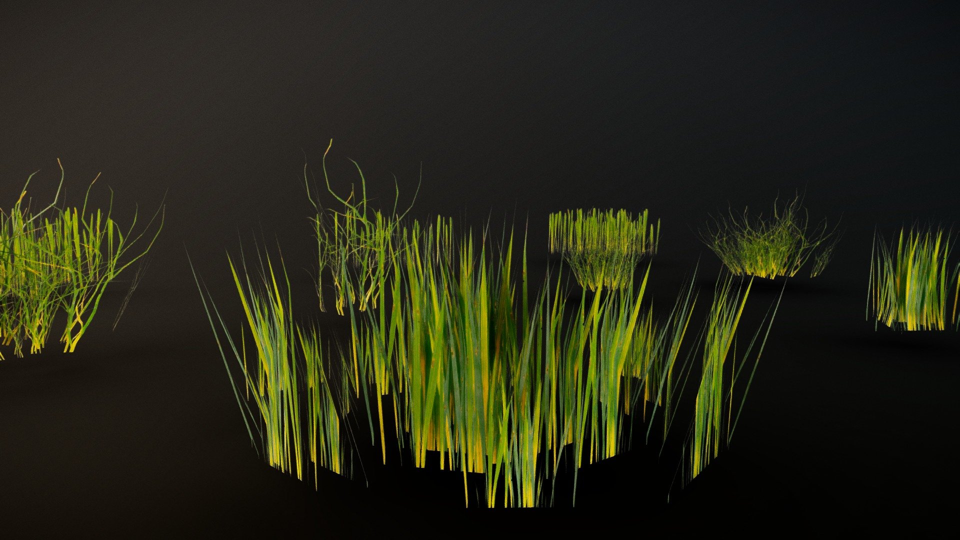 3 types of grass with different density and variations For Games .Enjoy and don't forget to like and follow for more free content!
.blend file included with all the textures in it.
Thank You - Realistic Grass Pack For Games Free! - Download Free 3D model by Nicholas-3D (@Nicholas01) 3d model