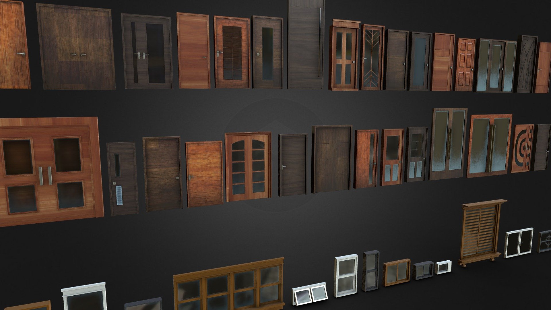 Realistic Door / Window (VR/VX)  (Model Low Poly) Textures Diffuse Textures Normal.

Create by Aaron3D: aarontresdesero@gmail.com - Realistic Door / Window (VR/VX) - Buy Royalty Free 3D model by Aaron3D (@Aarontresde) 3d model
