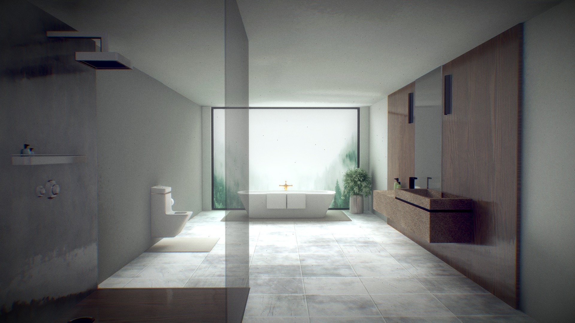 Clean white modern bathroom which I made during my spare time. 

Quite enjoyed making this one.

All the textures are baked :) - Modern Bathroom - Download Free 3D model by dylanheyes 3d model