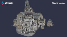 Basilica Santa Maria Maggiore drone, dronemapping, dronemapping-dronesurveying, realitycapture, dronemapping-photogrammetry