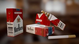 Cigarette packs object, objects, noire, vintage, pack, cigarette, smoke, cig, marmoset, cigarettes, smoking, downloadable, cigs, smoker, packs, cigarettepacket, maya, 3d, free, download, malboro