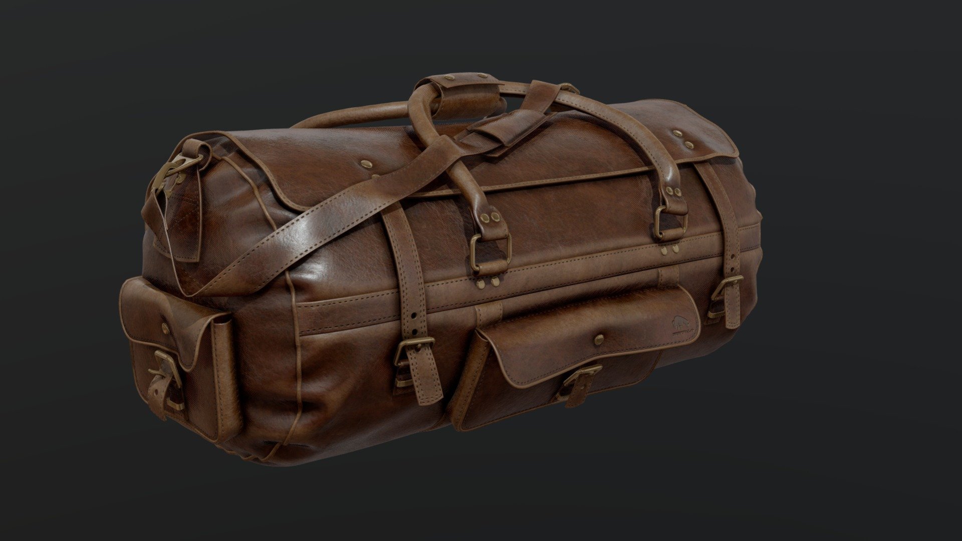 Roosevelt Bag - 3D model by 0legator 3d model