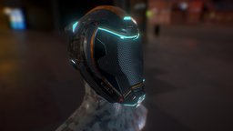 Sci-fi Helmet future, awio, helmet, sci-fi