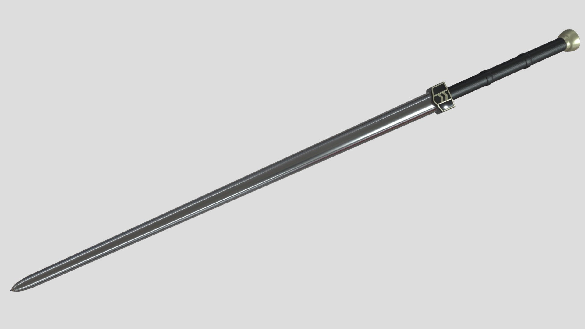 A fan of the traditional Chinese sword
BTW, this is the real scale.


Uses some procedural textures to make it look better.
Getting better with each model ;-D - Chinese Hexagon Jian (sword) - Download Free 3D model by burning-icecream 3d model