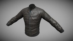 Jacket Model substancepainter, maya, game, gameart
