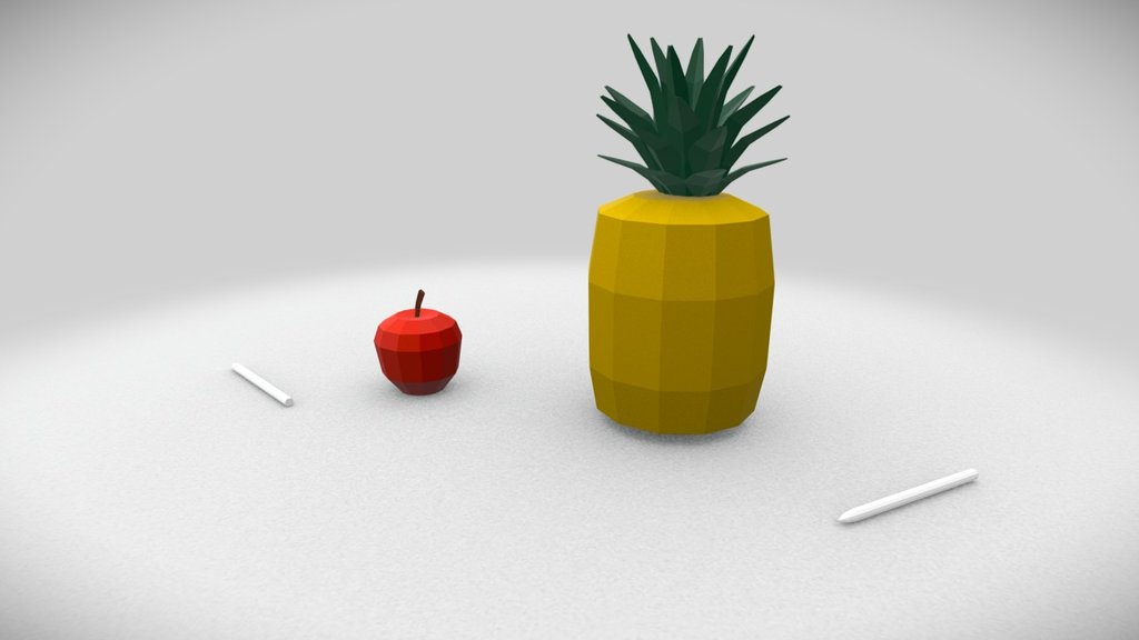 Watch the video for soundtrack

PPAP¹
I have a pen

I have a pen

Huh

Apple Pen  

I have a pen

I have pineapple

Huh

Pineapple Pen  

Apple Pen

Pineapple Pen

Huh

Pen Pineapple Apple Pen

Scene made with Blender

1: Pen Pineapple Apple Pen - Pen Pineapple Apple Pen - 3D model by Maurice Svay (@mauricesvay) 3d model