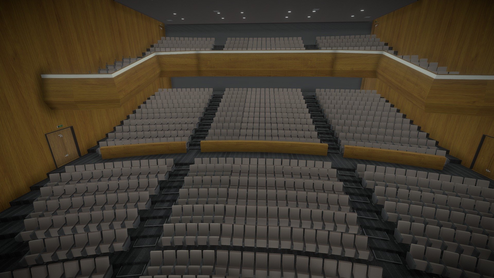 This is a music opera house, including light texture model. You can reuse scenes, render settings, lights, and materials, but most importantly, you can learn from files, move through projects, learn how to create and use lights, and develop materials and their uses. Each texture works in it, and so does the value of each fill option. This phase was created in 20143dmax and saved in the 2014 version. Contains FBX format files. Allows texture folders to reuse scenes, render settings, lights, and materials. Open the file and start rendering. Polygon: 563870 parts, vertex: 363135 3d model