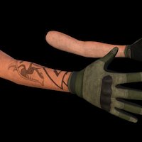 FPS Combat hands fps, hands, combat, first, gloves, person