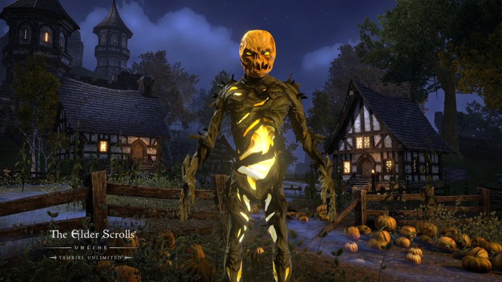 During the Witches' Festival, the hedge wizards summon the vision of the Pumpkin Spectre, a horrific figure that looks like it stepped out of a skooma-induced nightmare! And with this costume, the wearer can take on the semblance of these dread monsters.

(The Pumpkin Spectre Polymorph will be available on all platforms for a limited-time, from October 22nd until November 2nd.) - Pumpkin Spectre Polymorph - 3D model by Bethesda Softworks (@bethesdasoftworks) 3d model