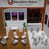 Exhibition-stand (bb) exhibition-stand, tour-travel