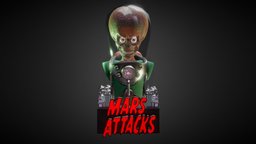Mars Attacks! mars, alien, attacks, aiv, marsattacks, cartoon