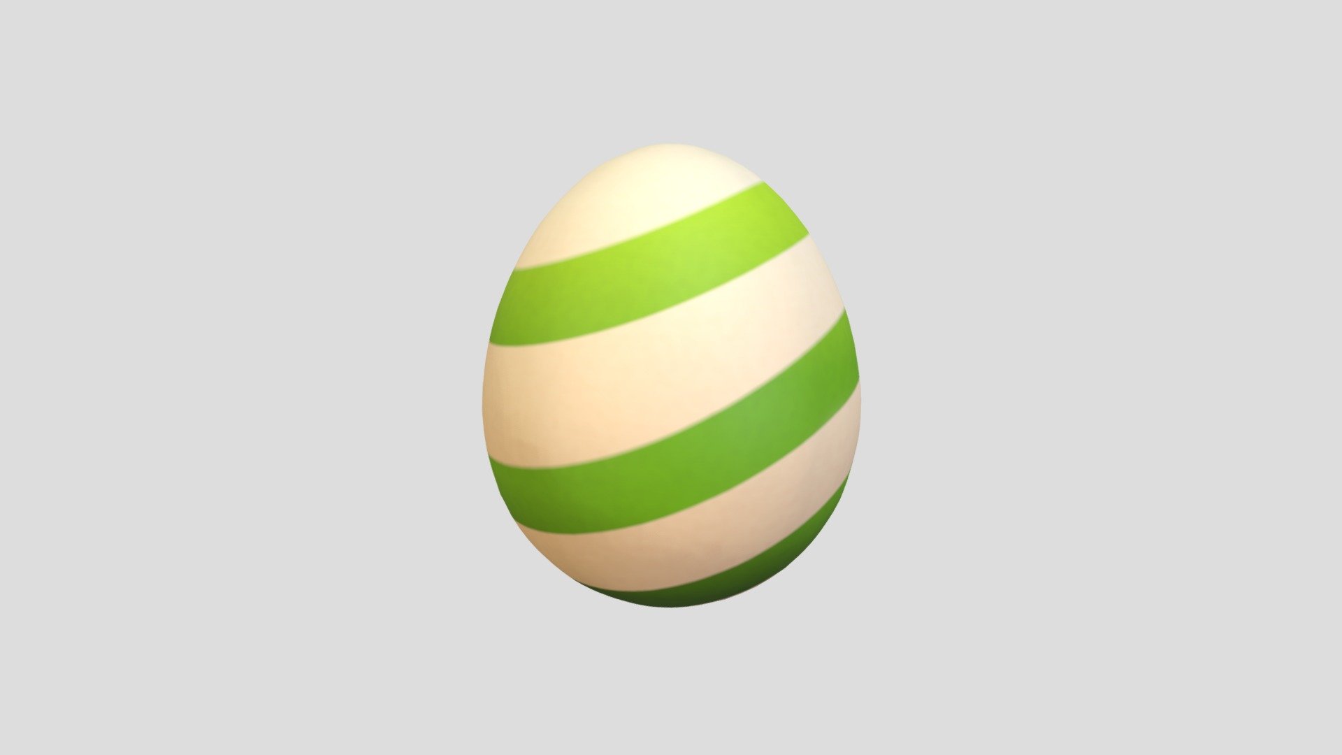 Easter Egg 3d model 3d model