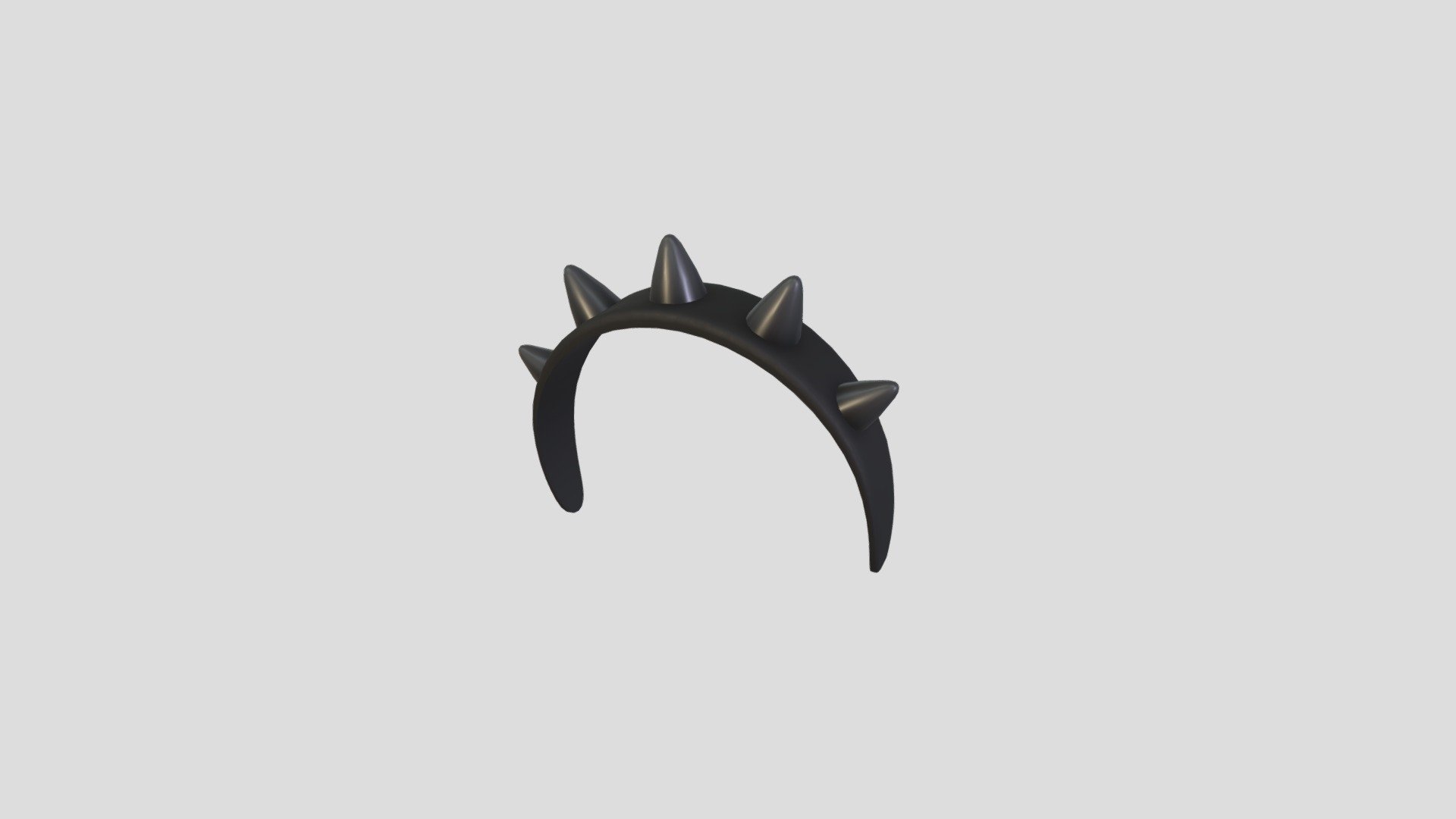 Spike Headband 3d model.      
    


File Format      
 
- 3ds max 2021  
 
- FBX  
 
- OBJ  
    


Clean topology    

No Rig                          

Non-overlapping unwrapped UVs        
 


PNG texture               

2048x2048                


- Base Color                        

- Normal                            

- Roughness                         



1,048 polygons                          

1,095 vertexs                          
 - Spike Headband - Buy Royalty Free 3D model by bariacg 3d model