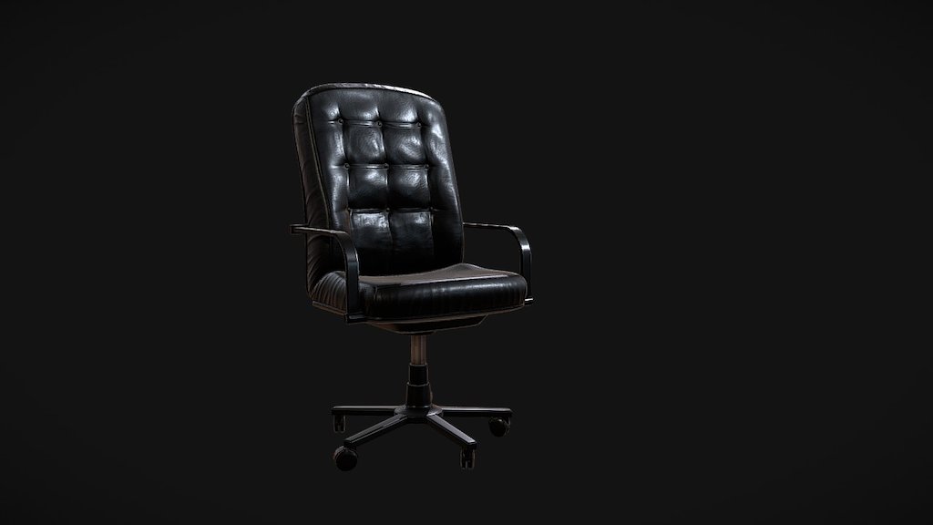office chair - 3D model by Dolgov (@Dolgov12) 3d model