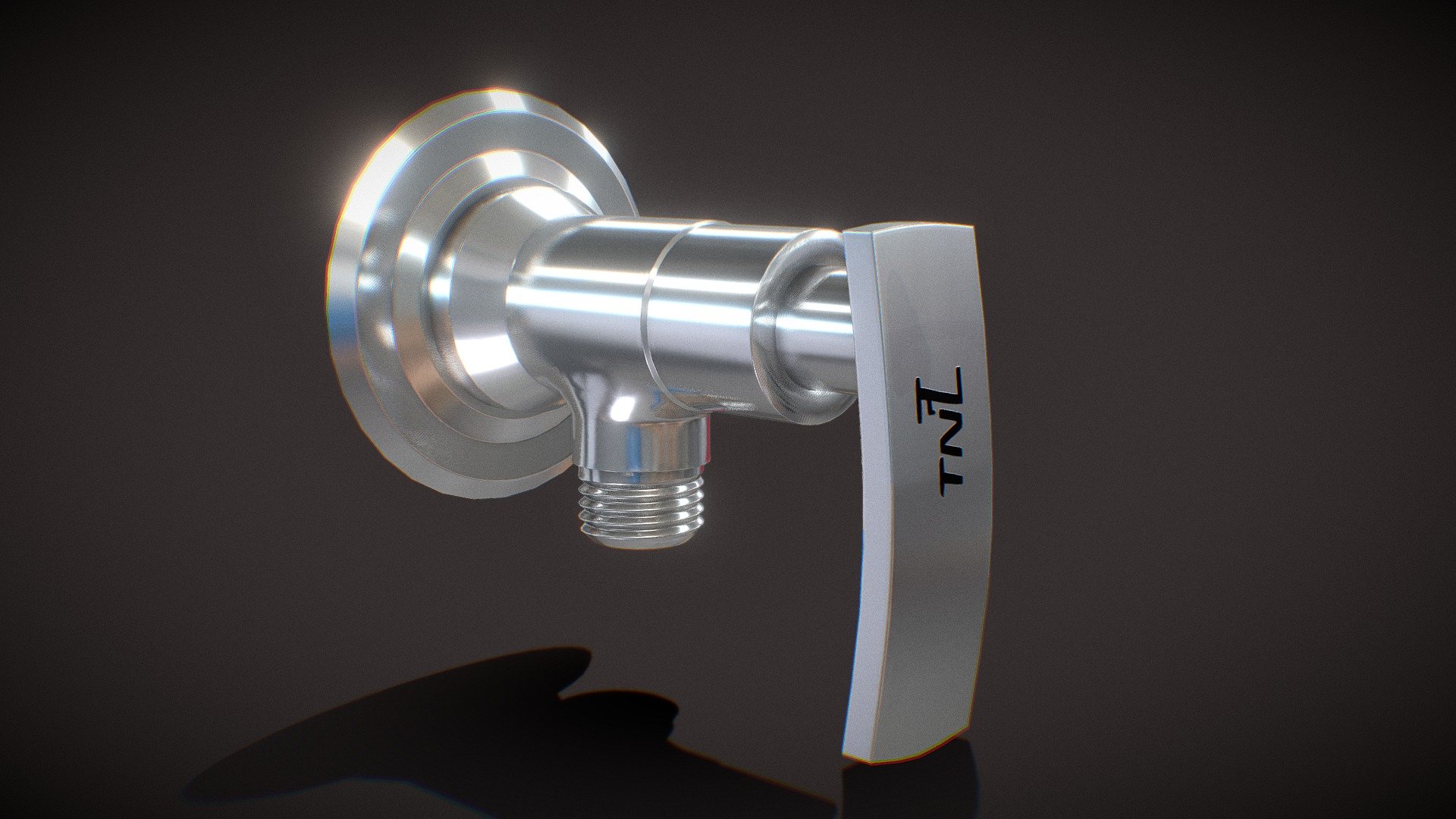 TNL angle valve TAP 3d model ready for VirtualReality(VR),Augmented Reality(AR),games and other render engines.This lowpoly 3d model is baked with 4k resolution textures.The PBR_Maps includes- albedo,roughness,metallic and normal 3d model