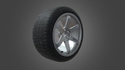Rays Volk Racing TE37 Style Wheel with Tyre