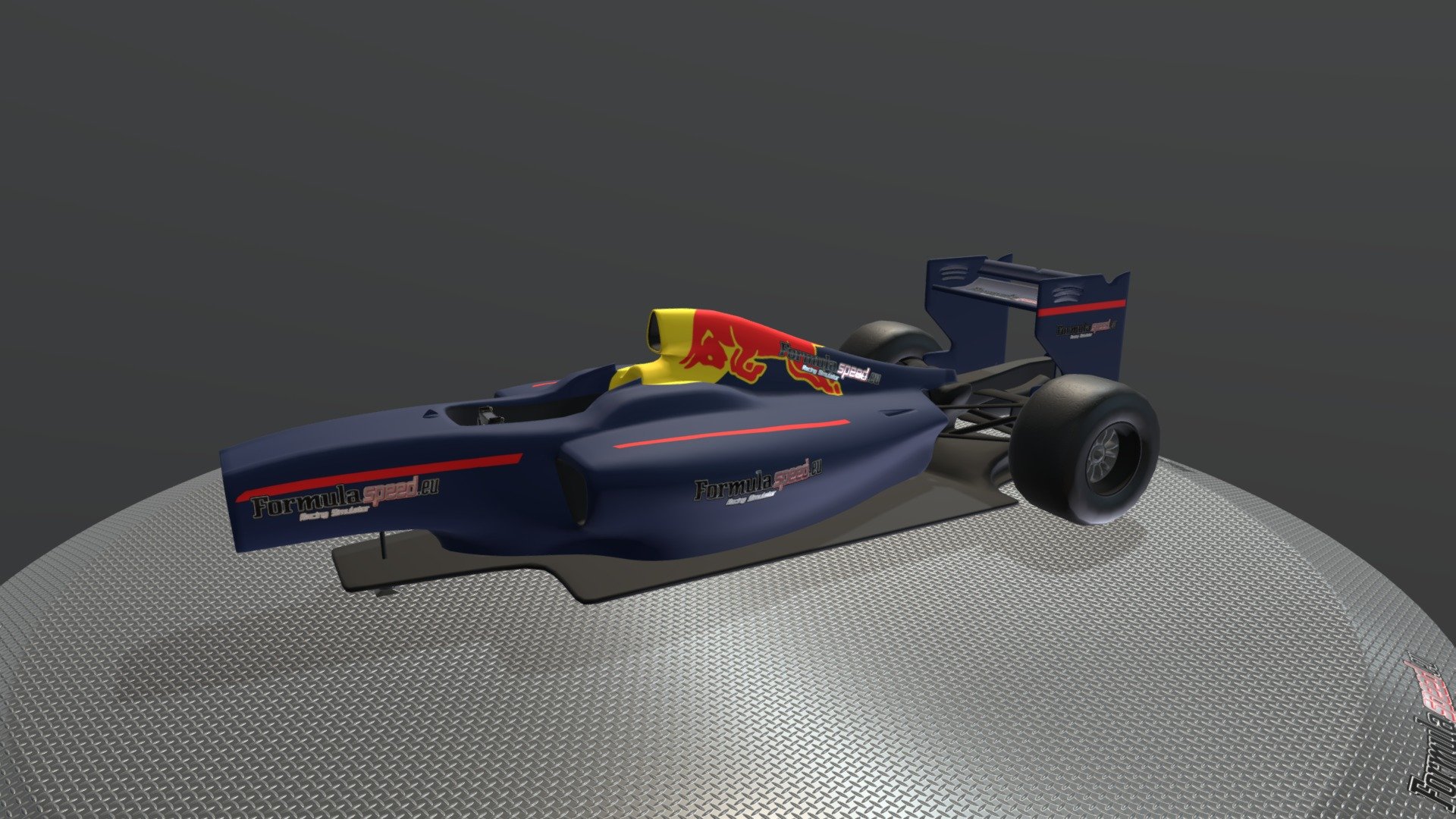 Red Bull  Cockpit Simulator 3/4- Formulaspeed - 3D model by formulaspeed1 3d model